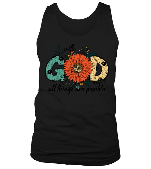 Retro Christian Sublimation Tank Top Unisex