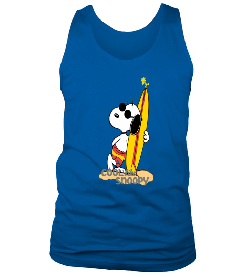 snoopy surfing Tank Top Unisex