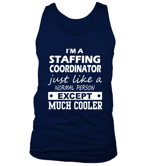 STAFFING COORDINATOR Cooler Tank Top Unisex