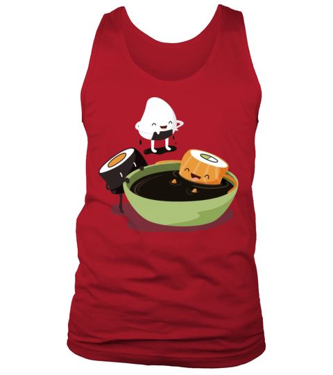Sushi Soy Bath Tank Top Unisex