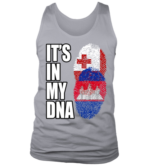 Tongan And Cambodian Mix Heritage DNA Flag Tank Top Unisex