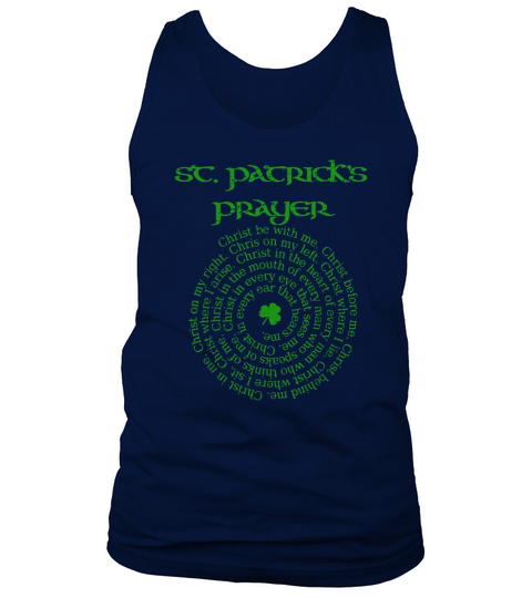 Top Saint Patrick’s Prayer shirt Tank Top Unisex