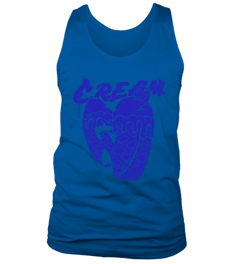 waffle ice cream wutang blue Tank Top Unisex