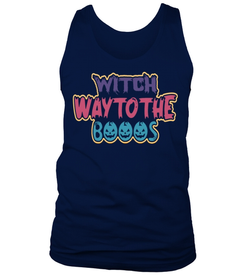Witch Way To The Boos Tank Top Unisex
