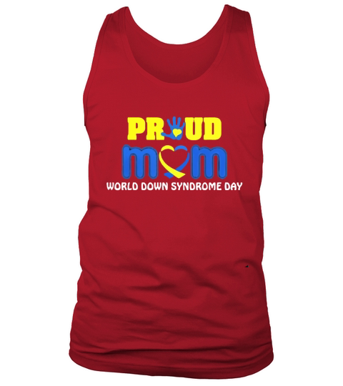 World Down Syndrome Day Pround Mom Tank Top Unisex