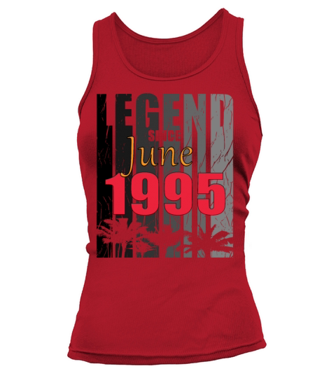 1995 vintage born in June gift Tank top Woman