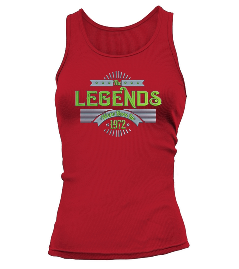 50th Birthday Born Vintage 1972 Tank top Woman