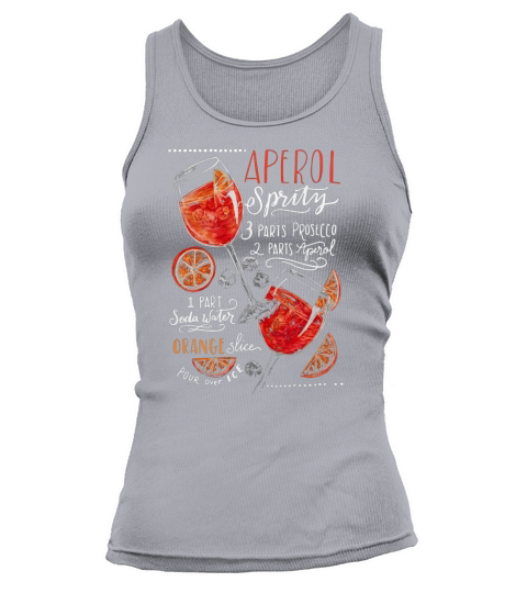 Aperol spritz 3 parts prosecco 2 parts aperol 1 part soda water shirt - Coffee Mug (colored) Tank top Woman