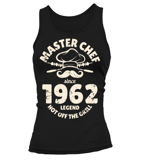 Born In 1962 BBQ Funny Grilling 60th Birthday Tank top Woman