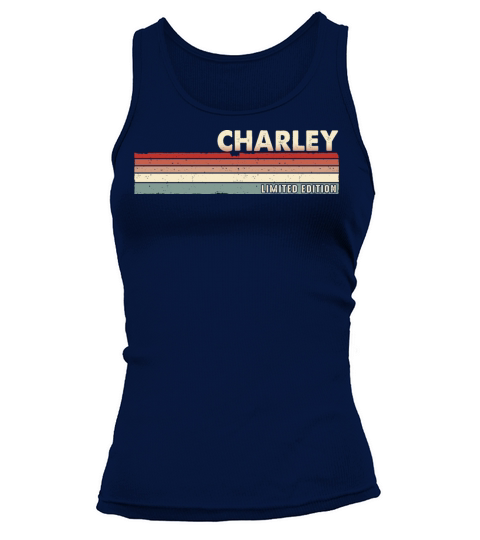 Charley - Funny Retro Vintage Name 80s 90s Tank top Woman