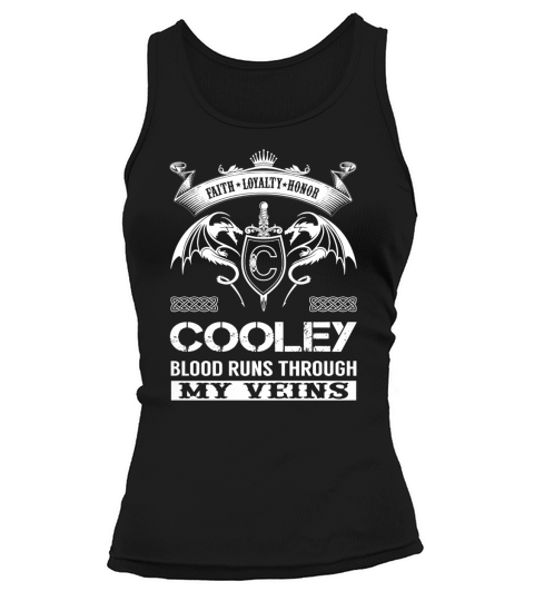 COOLEY Last Name, Surname Tshirt Tank top Woman