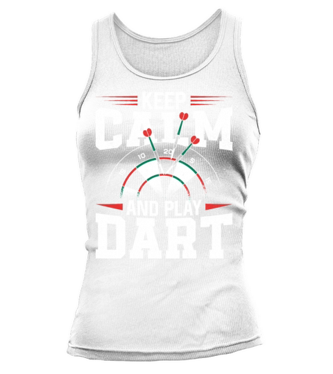 Darts Board Vintage Keep Calm And Tank top Woman