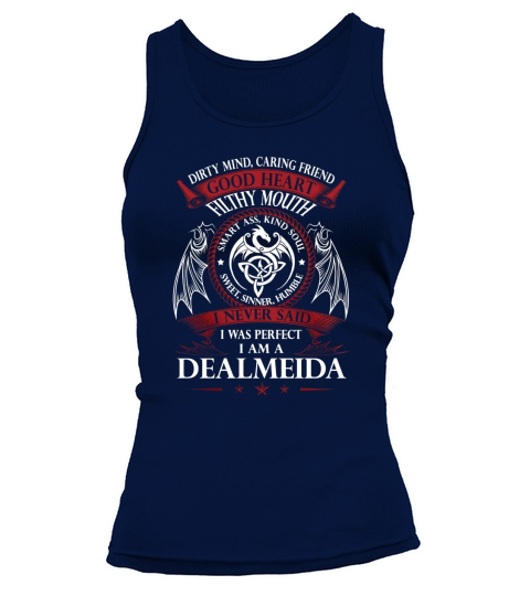 DEALMEIDA Good Heart Name Shirts Tank top Woman