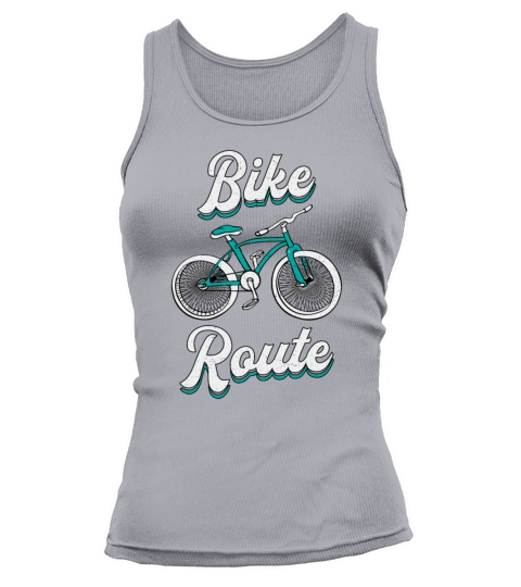 Fat Bike Route Bike Biker MTB Cycling Fatbike Tank top Woman