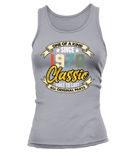 Funny Birthday Born in 1970 Limited Edition Tank top Woman