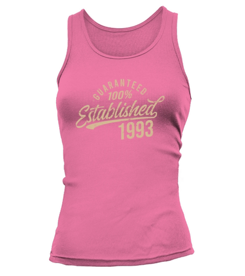 Guaranteed Established and Released in 1993 Tank top Woman