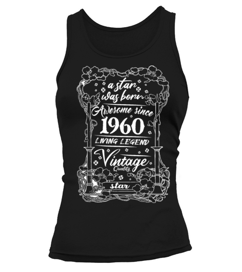 Idea for a gift to those who were born in 1960 Tank top Woman
