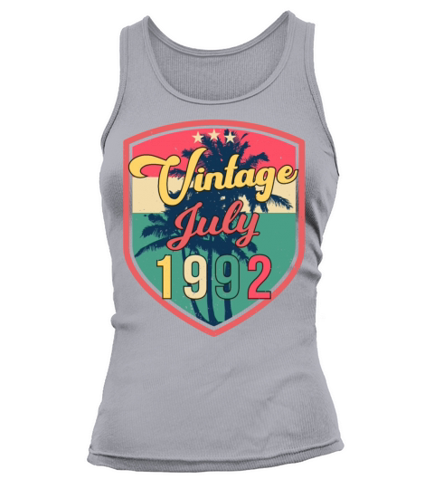 July 1992 30th Birthday Tank top Woman