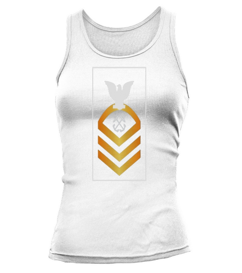 navy cpo blue gold without txt Tank top Woman