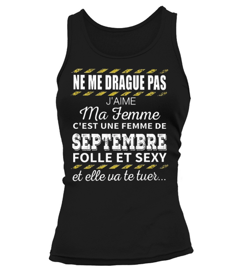 Ne me drague pas jaime ma femme Tank top Woman