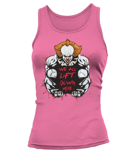 Pennywise IT We all Lift down here Tank top Woman