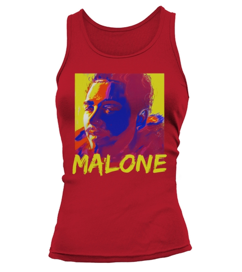 Post Malone painting Tank top Woman