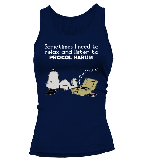 Sometimes I need to be alone and listen to Procol Harum Tank top Woman