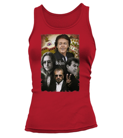 THE BEATLES Tank top Woman