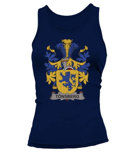 Tonsberg Family Crest Norwegian Family Crests - Unisex Long Sleeve Tank top Woman