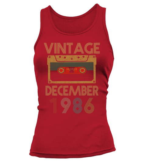 Vintage december 1986 Tank top Woman