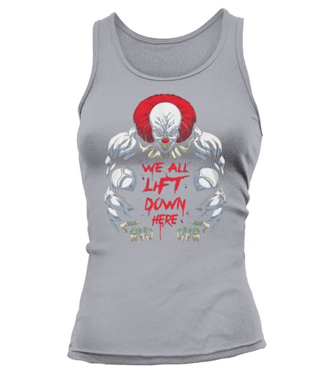 We All Lift Down Here IT Clown Tank top Woman