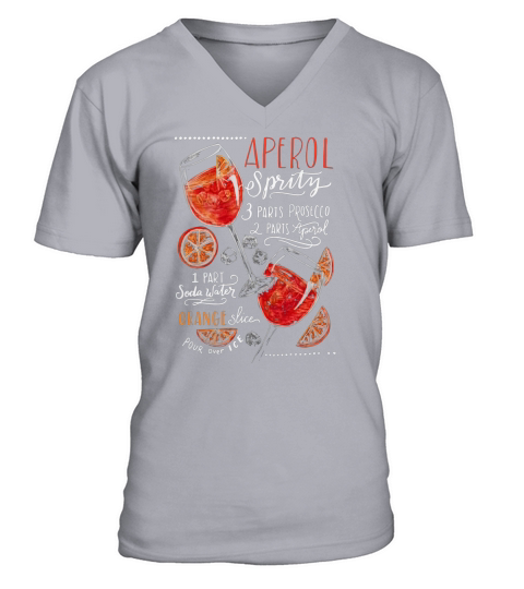 Aperol spritz 3 parts prosecco 2 parts aperol 1 part soda water shirt - Coffee Mug (colored) V-Neck T-shirt