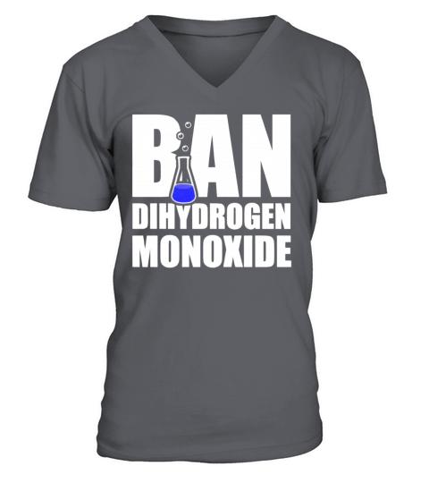 Ban Dihydrogen Monoxide - Coffee Mug (colored) V-Neck T-shirt