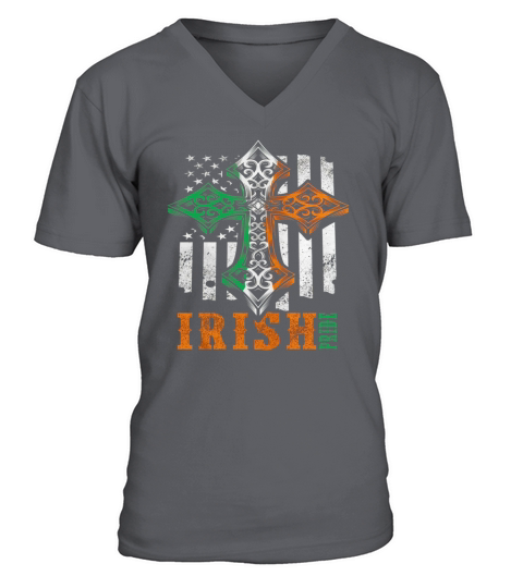 Celtic Cross - Irish Pride T-Shirt V-Neck T-shirt