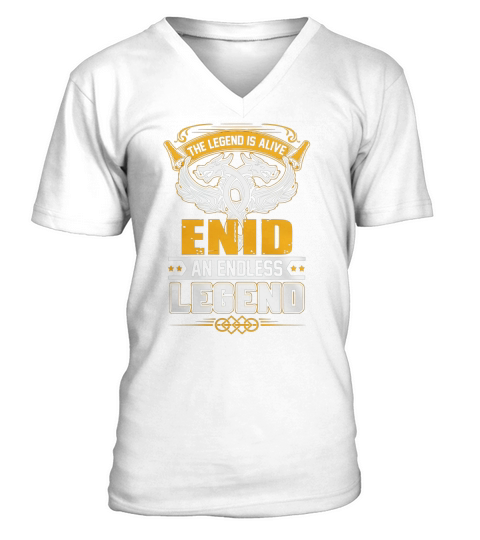 ENID AN ENDLESS LEGEND V-Neck T-shirt