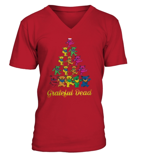 Grateful dead bears shirt V-Neck T-shirt