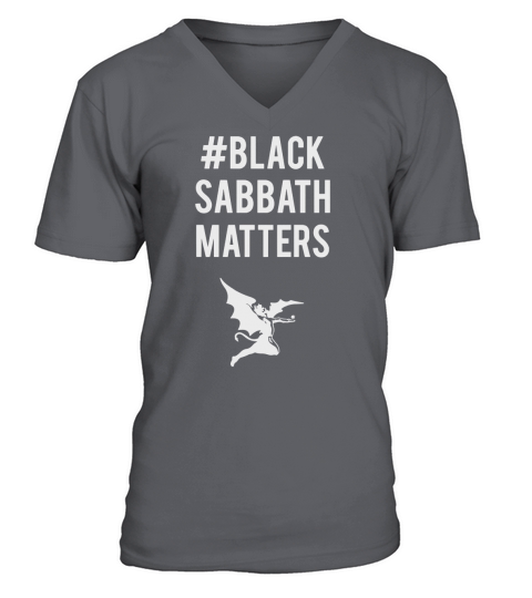 Hashtag Black Sabbath Matters V-Neck T-shirt