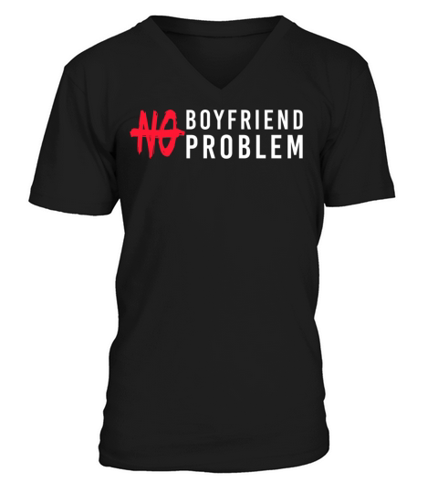 Humor Fun The Solution The Problem V-Neck T-shirt
