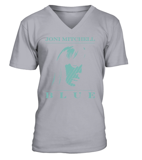 Joni Mitchell  Blue album Tshirt V-Neck T-shirt