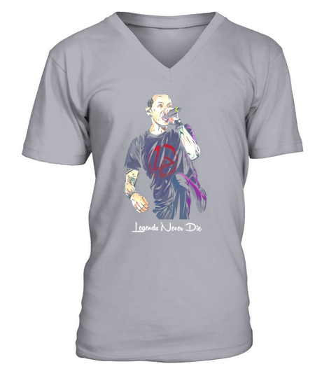 Loving Memory Of Chester-Bennington 1 Tshirt V-Neck T-shirt