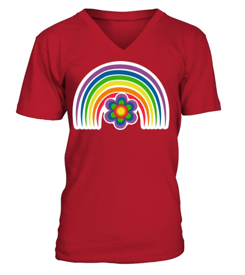 Pride love lgbt flag V-Neck T-shirt