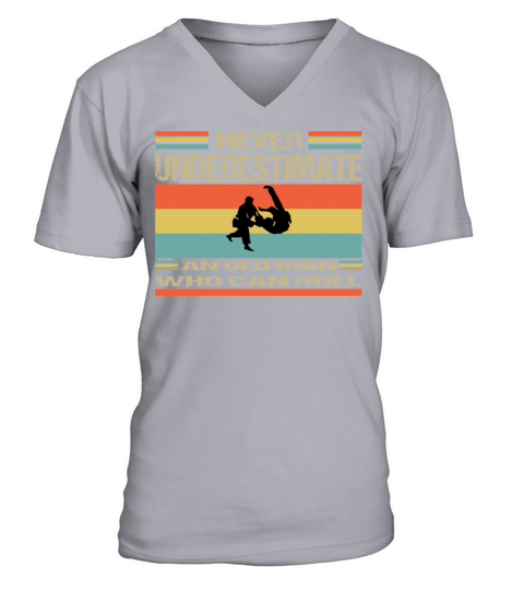 Rainbow Vintage V-Neck T-shirt