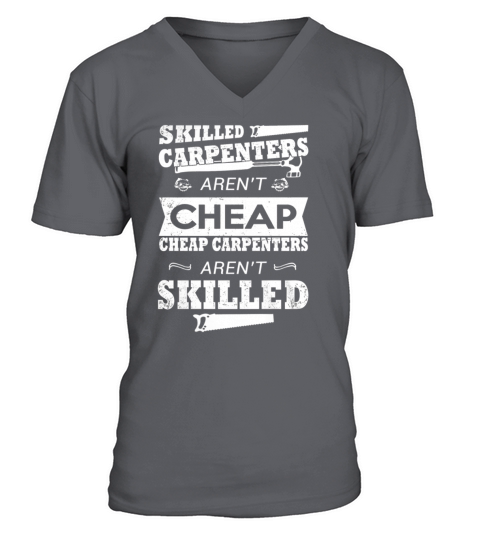 Skilled Carpenters T-Shirts V-Neck T-shirt