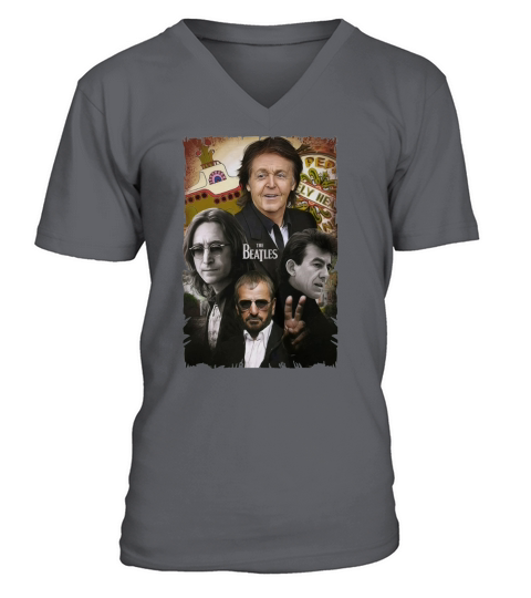 THE BEATLES V-Neck T-shirt