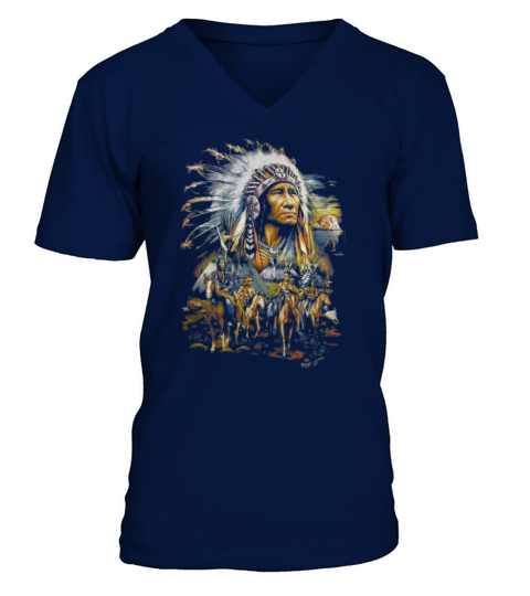 The Original Founding Fathers Native American V-Neck T-shirt