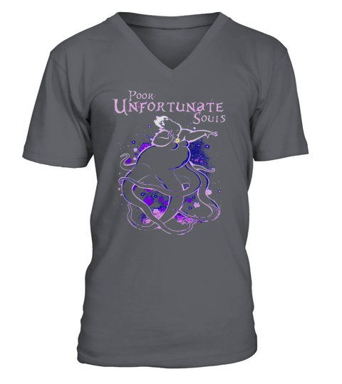 Ursula The Little Mermaid poor unfortunate souls shirt V-Neck T-shirt