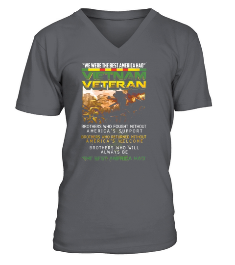 Vietnam Veteran T Shirt V-Neck T-shirt
