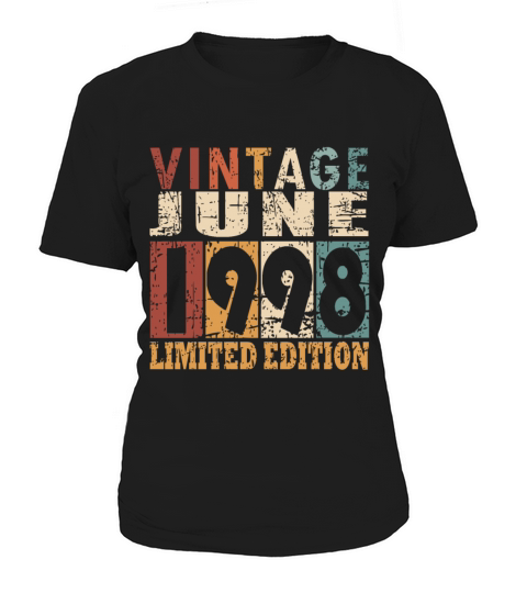 1998 vintage born in June gift Women's T-Shirt