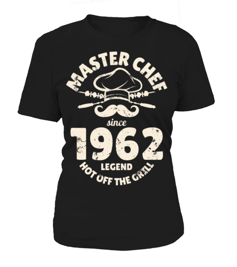 Born In 1962 BBQ Funny Grilling 60th Birthday Women's T-Shirt