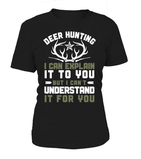 Buck Deer Hunting Hunter Vintage Women's T-Shirt